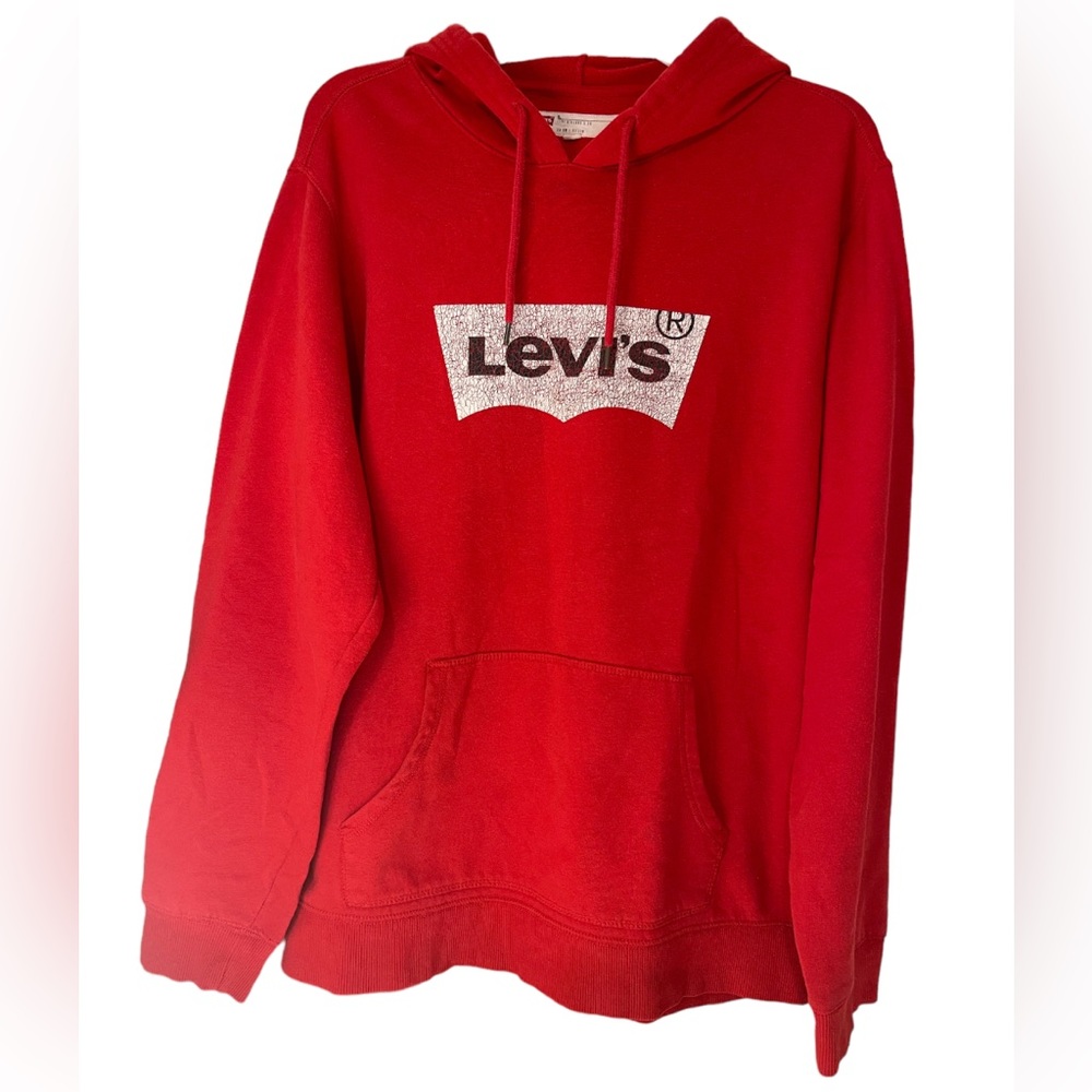 Levi’s red hoodie Size XL